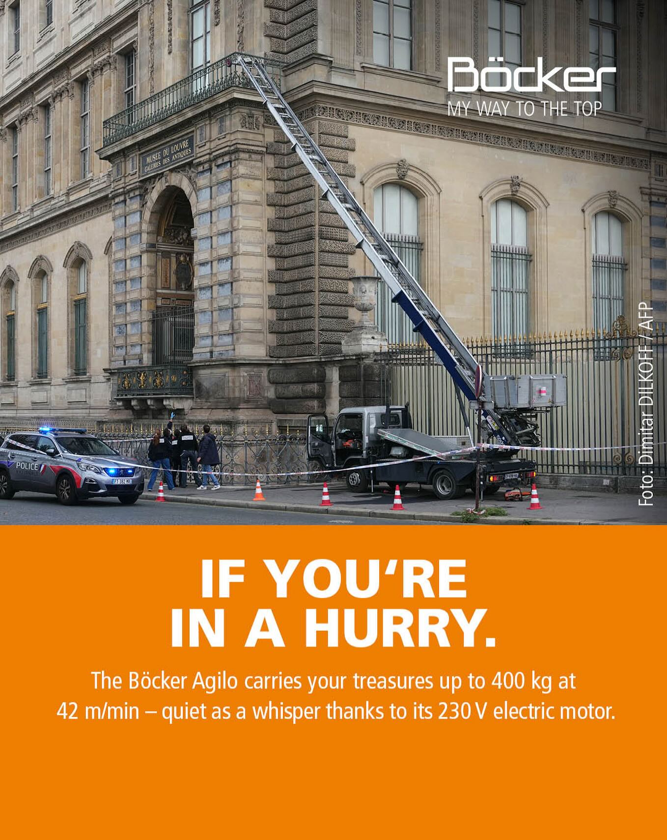 L'advertising prodotta dall'azienda Böcker Maschinenwerke